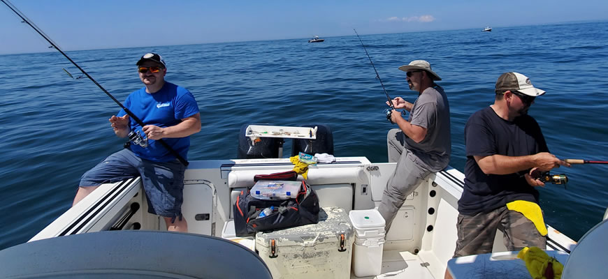 Long Island Sound Fishing Charters Clients